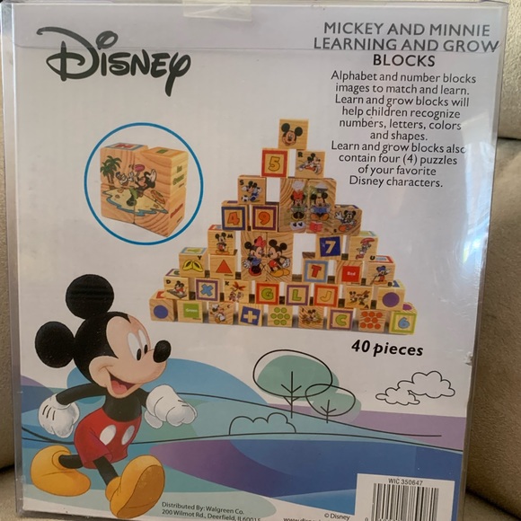 Mickey & Minnie learn and grow blocks - Picture 2 of 5